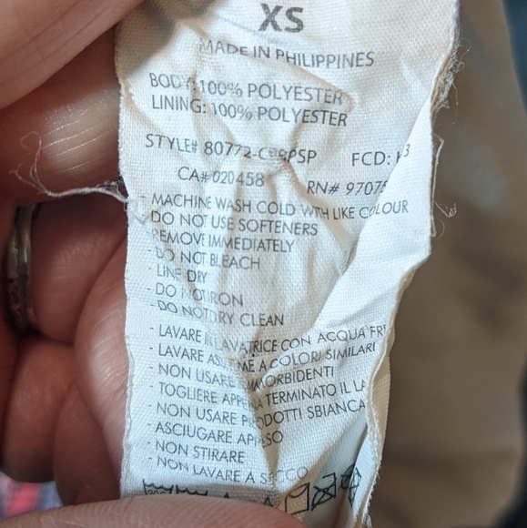 Saucony Patterned Running Shorts Sz XS - Picture 7 of 8